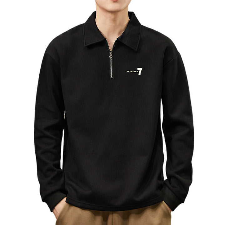 Stilfuld herre-quarter-zip-pullover-sweatshirt Stilla