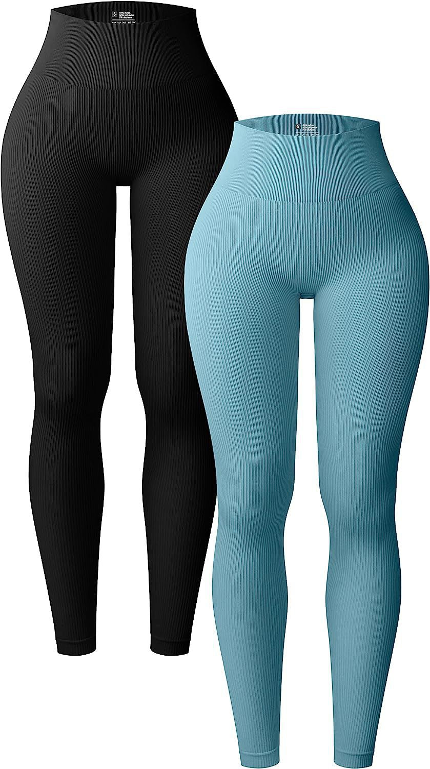 Dame Sporty Lounge Sæt med høj talje og fint ribdesign Stilla