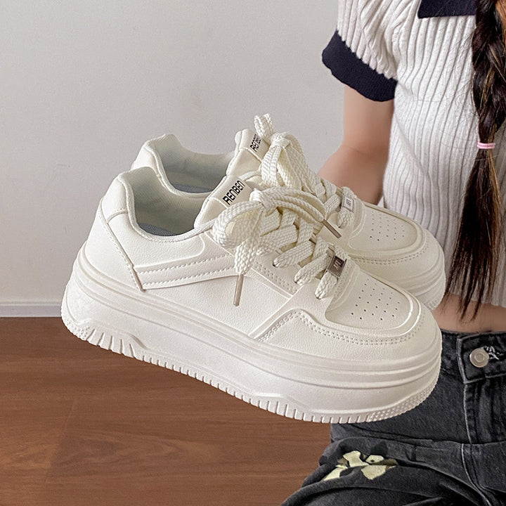 Dame Sneakers med tyk platform og integreret sokkelook Stilla