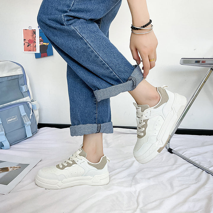 Dame Bequeme Sneakers i sporty design med forstærket sål Stilla