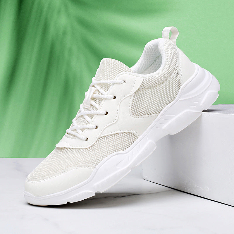 Herrer Lettere Sport Sneakers med Åndbart Mesh-Ovenmateriale Stilla