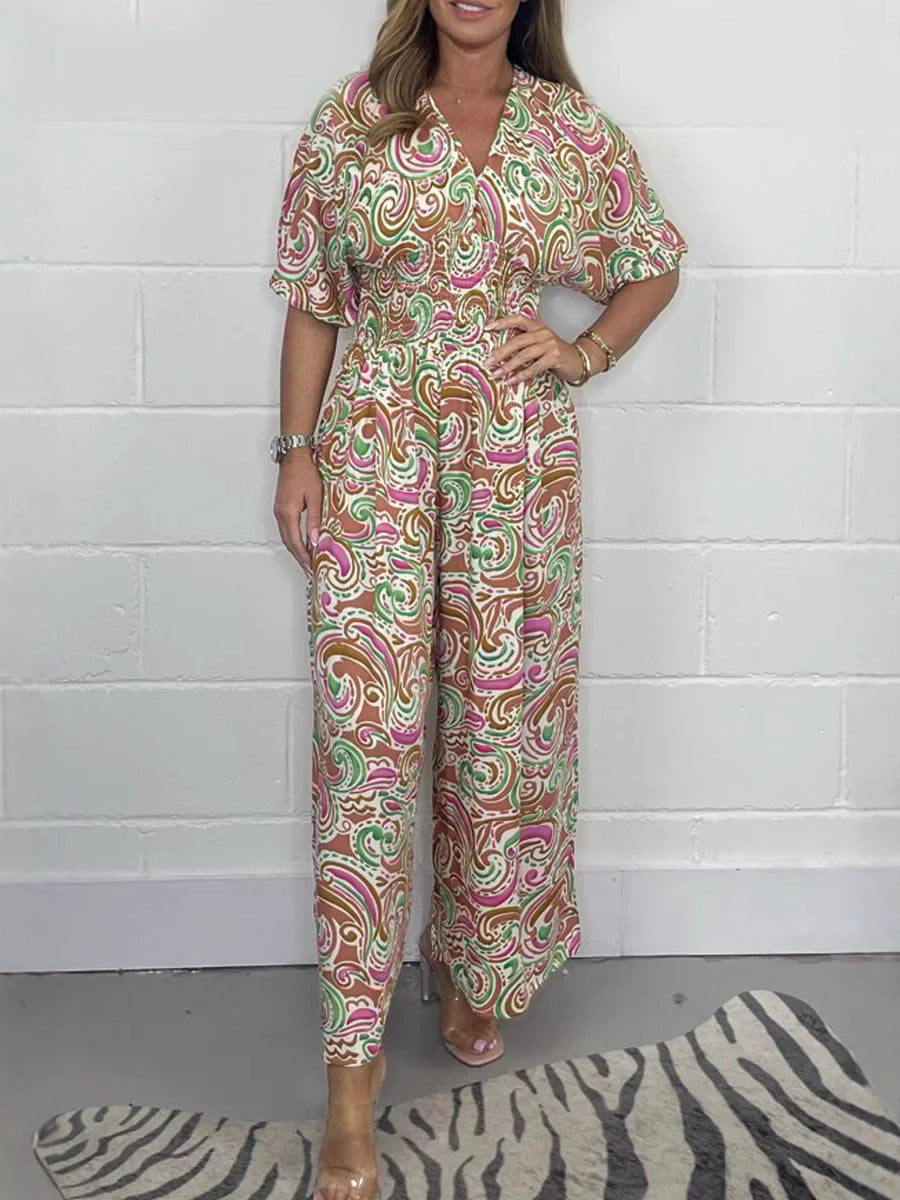 Dame Livlig Bohemian-stil Overall Stilla