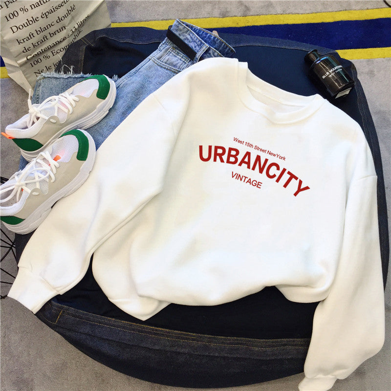 Femme Vintage Grafik Sweatshirt Stilla
