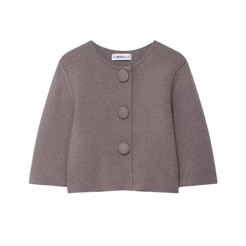 Dame stilfuld cardigan med knapdetaljer Stilla