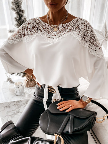 Dame Elegant Spids Dæk Top Stilla