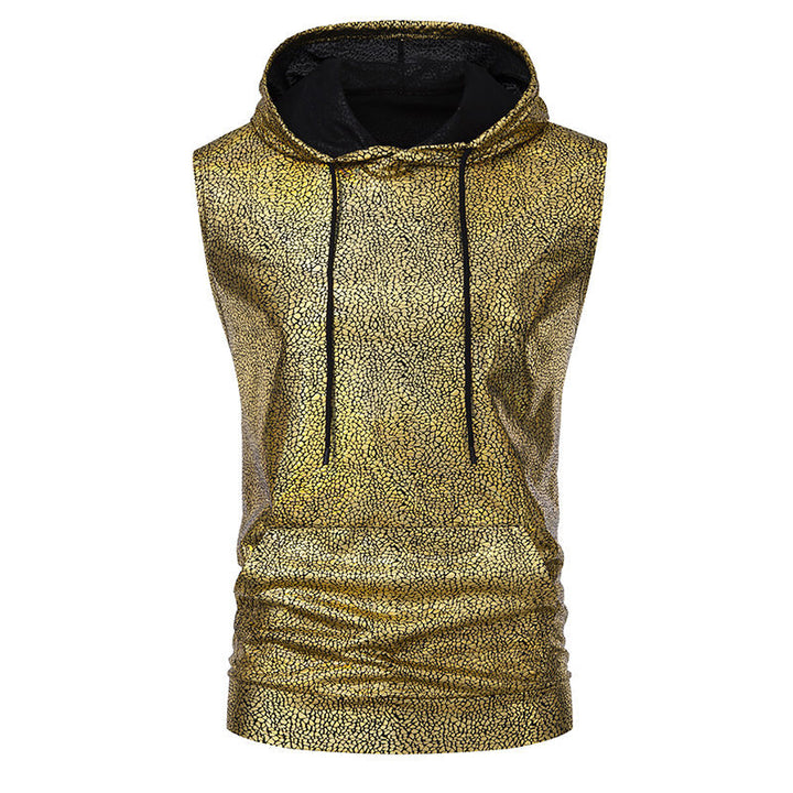Herrer Ærmeløs Performance Hoodie Stilla