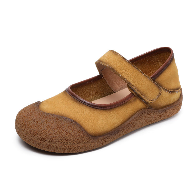 Dame Komfort Mary Jane Ballerinas med justerbar rem Stilla