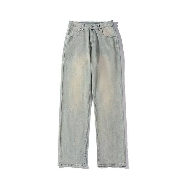 Dame afslappede høj talje jeans med afslappet snit og vintage inspireret design Stilla