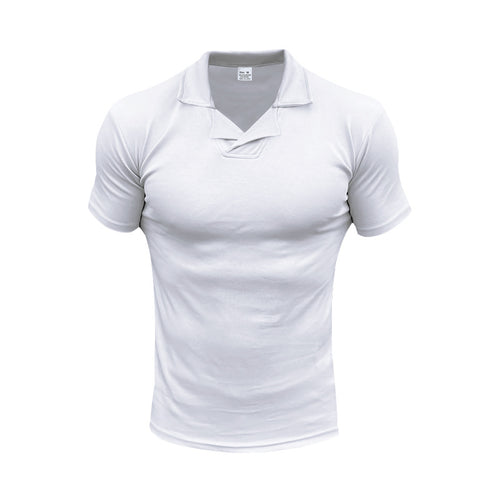 Herren Poloshirt med moderne krave og åndbar struktur Stilla