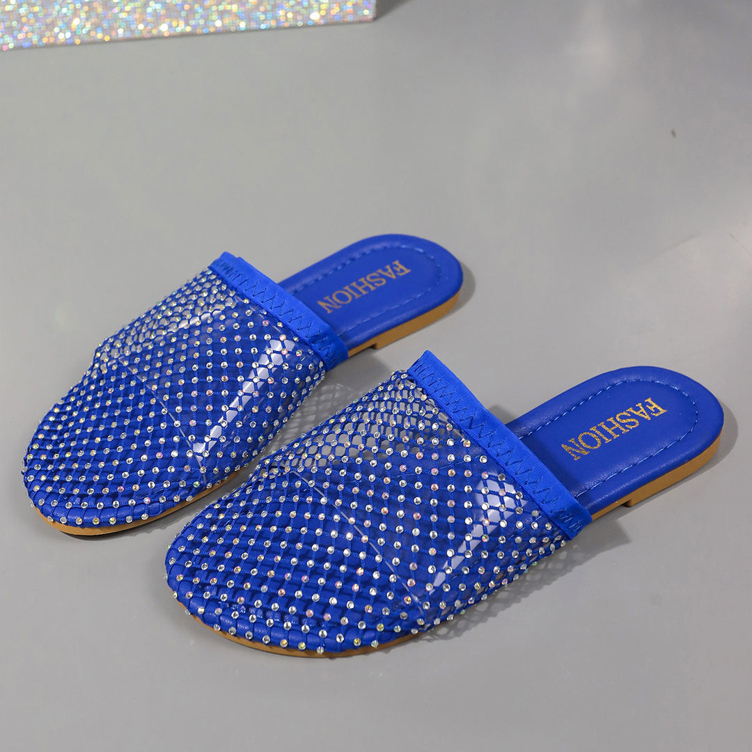 Dame Elegante og luksuriøse fritids-sandaler med moderne netdesign Stilla