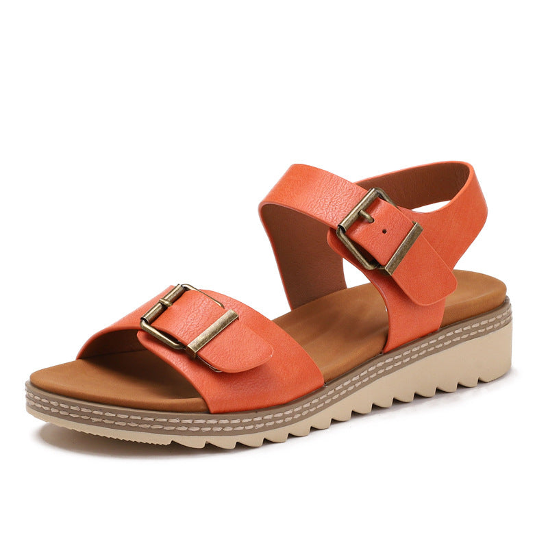 Dame sandaler med justerbare remme og komfortabel sål Stilla