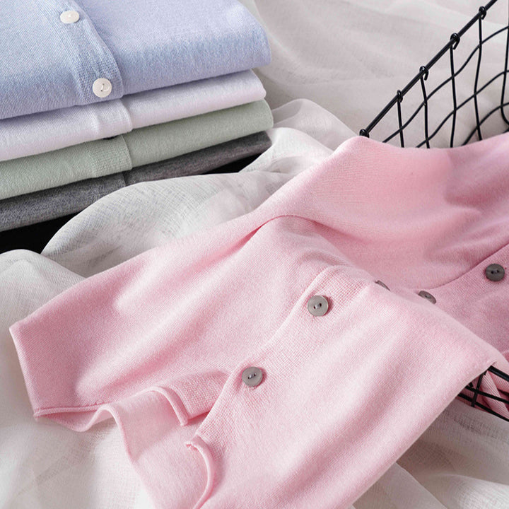 Femme Knap-Cardigan Stilla