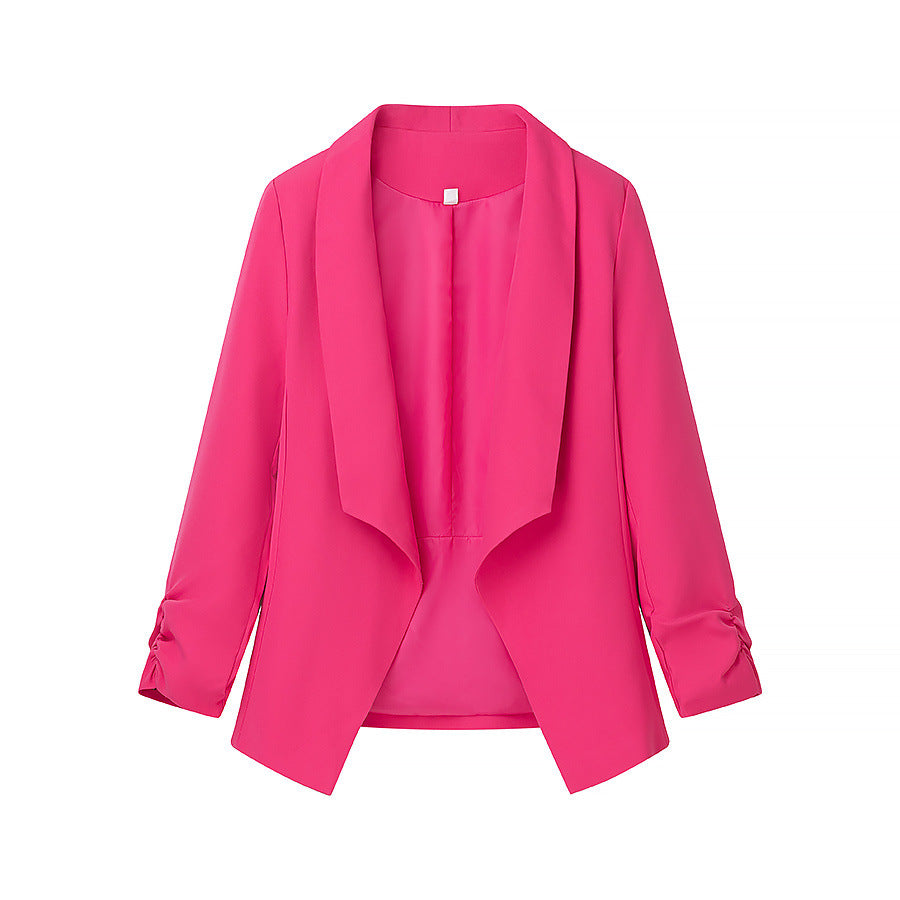Dame elegant Blazerjakke med stilfuld revers og raffineret snit Stilla