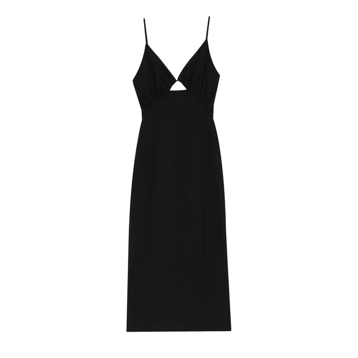 Femme Sleek Cut-Out Maxi Kjole Stilla