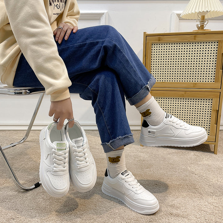 Dame Sneakers med komfortabel plateau-sål og åndbar inderside Stilla