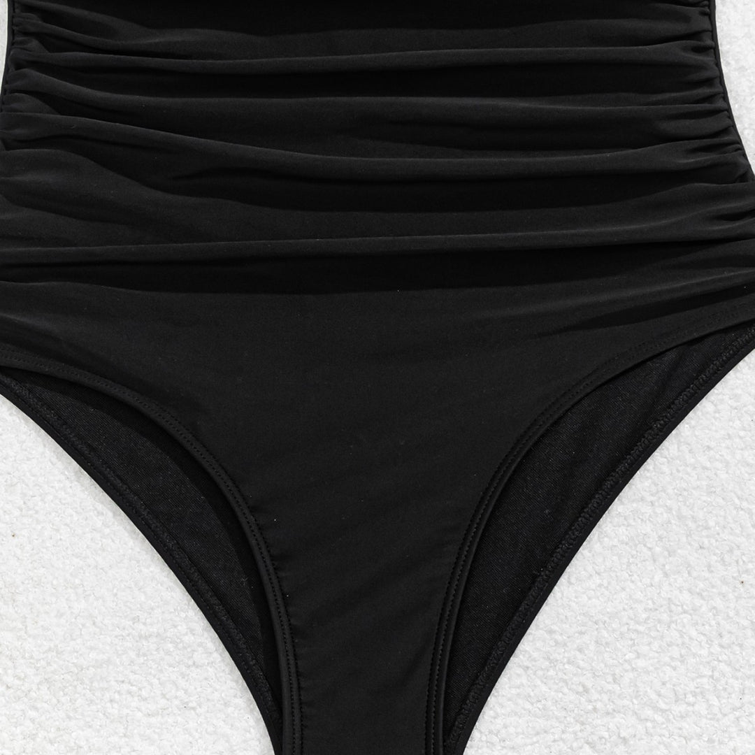 Dame elegant badedragt med justerbare stropper og modeaccent Stilla