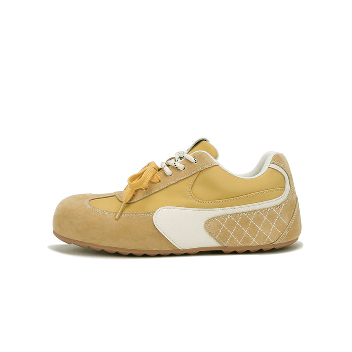 Dame Retro-inspirerede Low-Top Sports Sneakers med quiltede detaljer Stilla