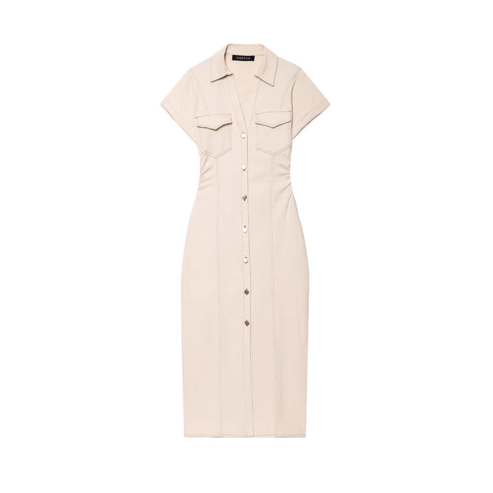 Femme Utility Shirt Kjole Stilla