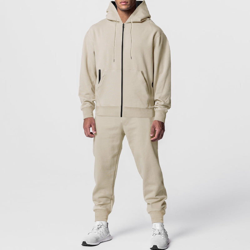 Herrer afslappet sweatshirt og joggingbukser sæt Stilla
