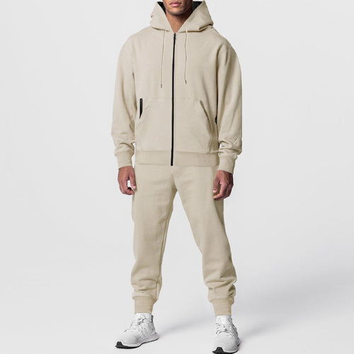 Herrer afslappet sweatshirt og joggingbukser sæt Stilla