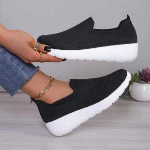 Dame Behagelige Slip-On Sneakers med åndbart overdækning Stilla