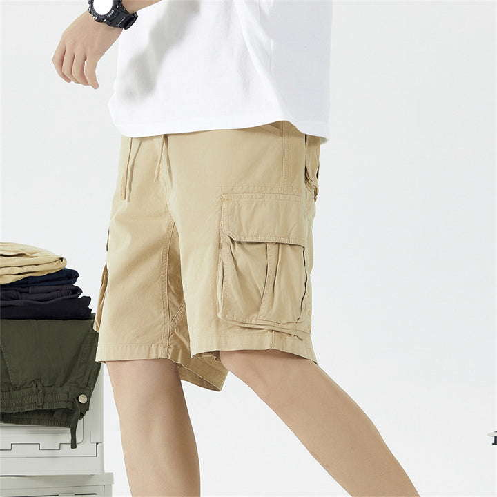 Herre let cargo-shorts med flere praktiske lommer Stilla
