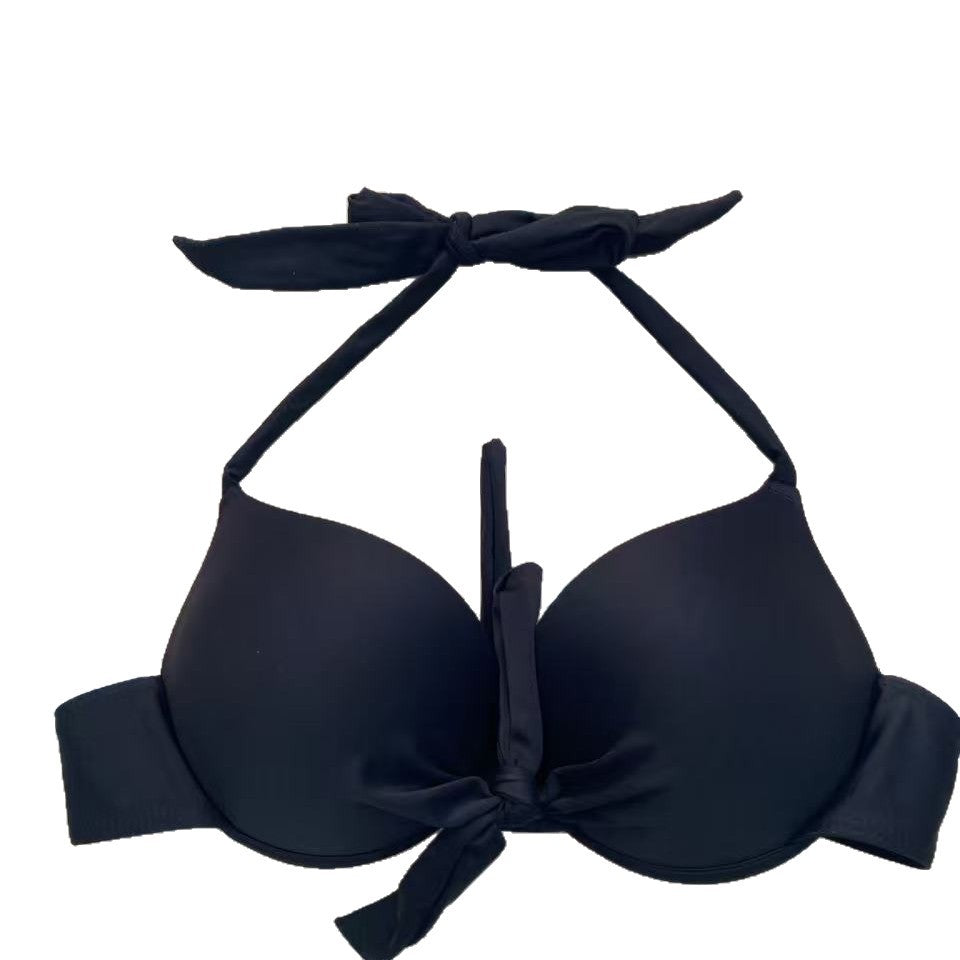 Dame bikini-top med elegant knude-detail Skovae