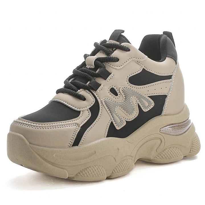 Dame Sporty Chunky Sneakers med åndbart overmateriale og dæmpende sål Stilla