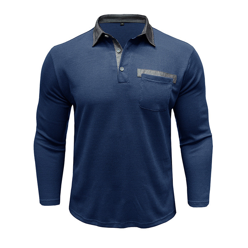 Herrer Langærmet Polo Shirt Stilla