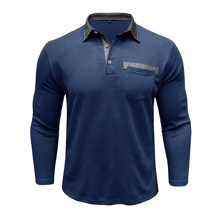 Herrer Langærmet Polo Shirt Stilla
