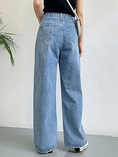 Dame Bred Jeans Stilla