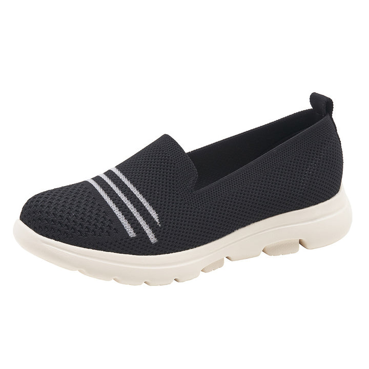 Damer Bequem Slip-On Sneakers med åndbart overmateriale og dæmpende sål Stilla