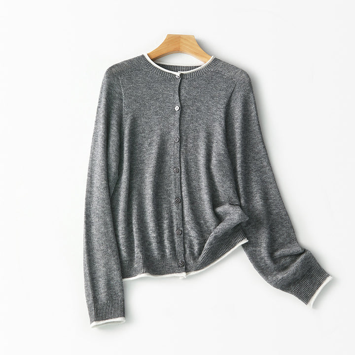 Femme Knap-Cardigan Stilla