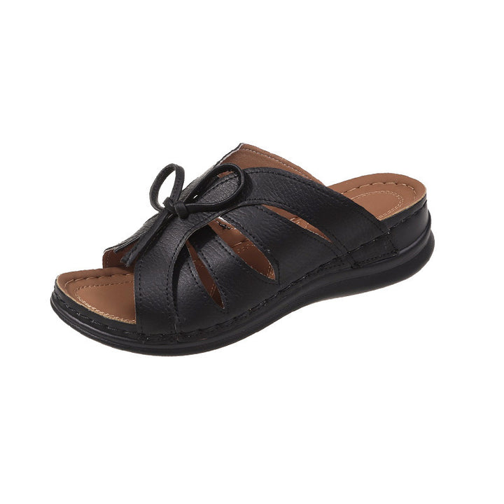 Dame Komfortable Sandaler med moderigtige Snøre-Design Stilla