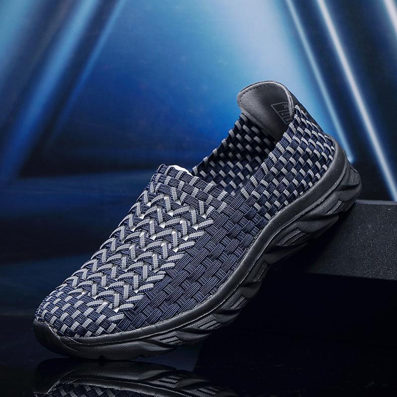 Herrer Slip-On Vevet Sneakers med Fleksibel Komfort Pasform Stilla
