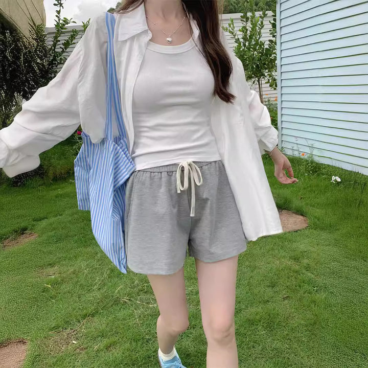 Dame Casual Snøre Shorts Stilla