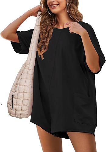 Dame fritids-T-shirt og shorts sæt Stilla