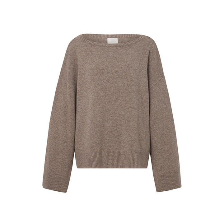 Kvinders afslappede strikket sweater med løs pasform Stilla