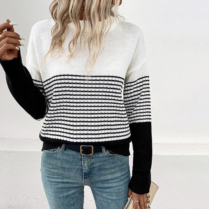 Stilla | Damepullover Stribet Favorit