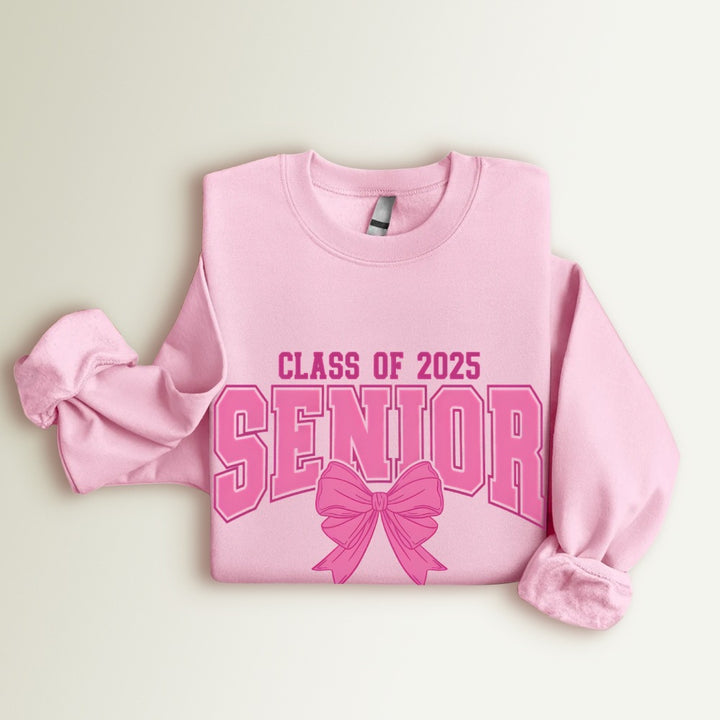 Kvinders sweatshirt med eksamensår og dekorativ sløjfe design Stilla