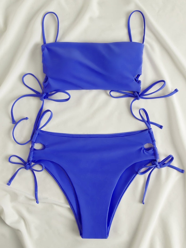 Dame Bikini-top med individuelt justerbare sidebånd Skovae