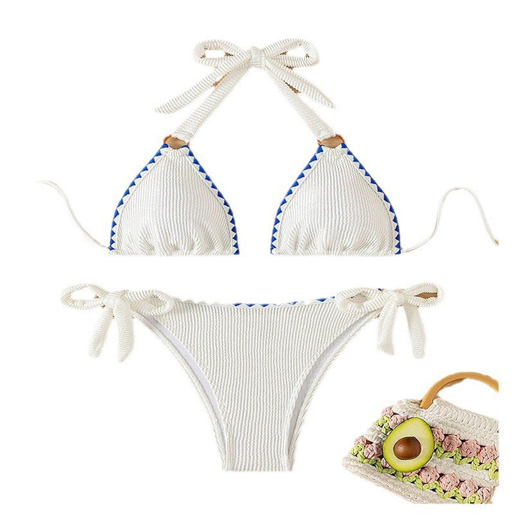 Dame Triangel-Bikini med raffinerede akenter Stilla