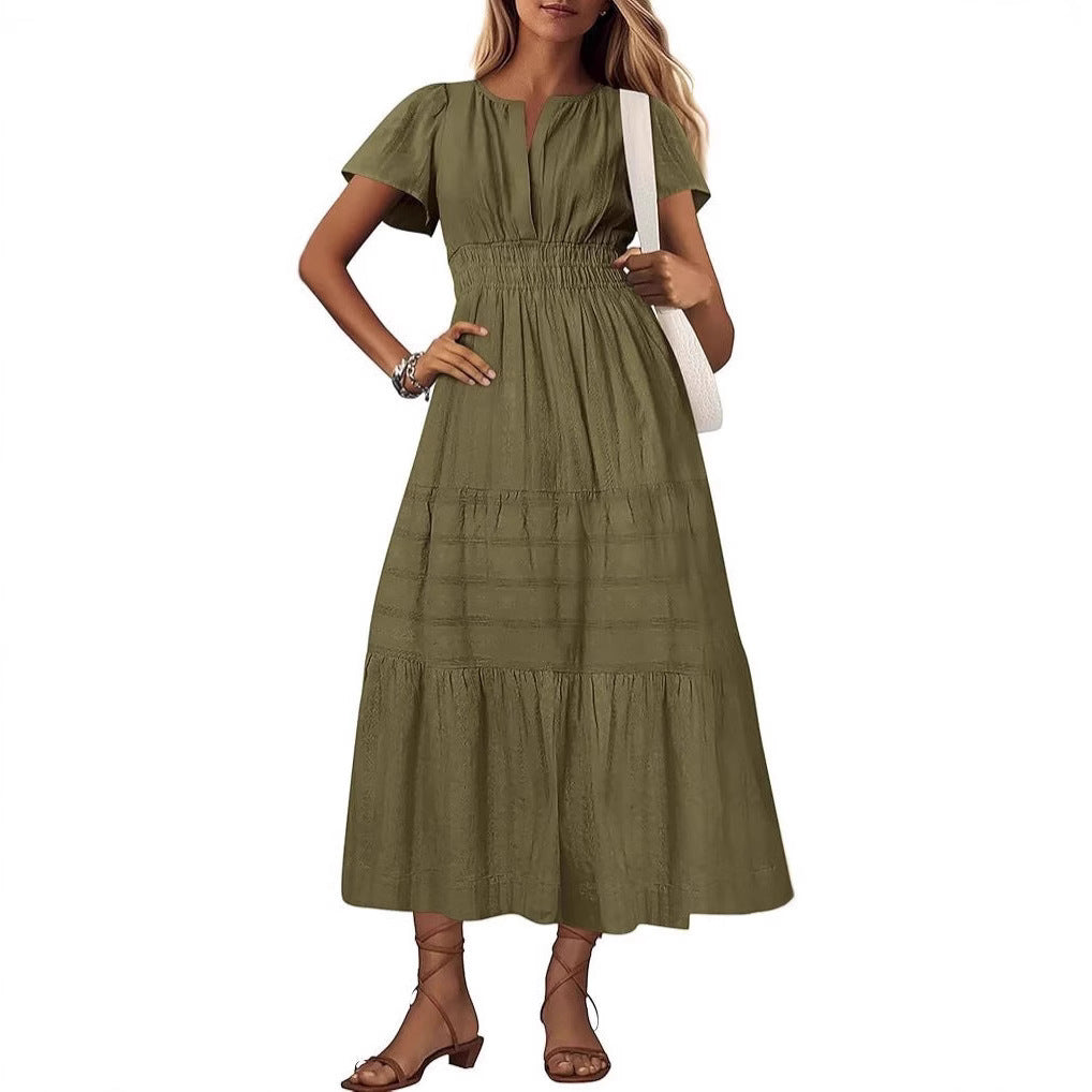 Dame Maxi-Kjole i afslappet Boho-stil Stilla