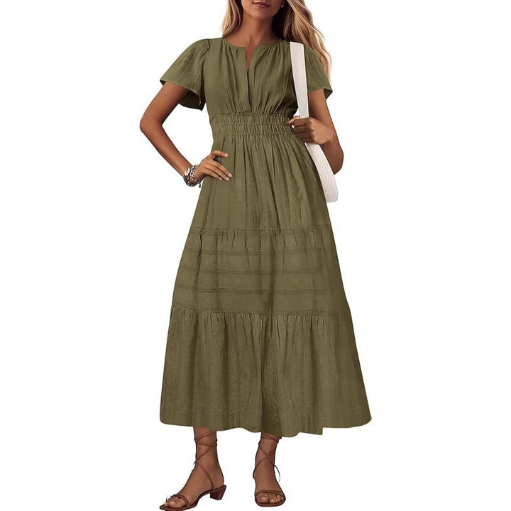 Dame Maxi-Kjole i afslappet Boho-stil Stilla