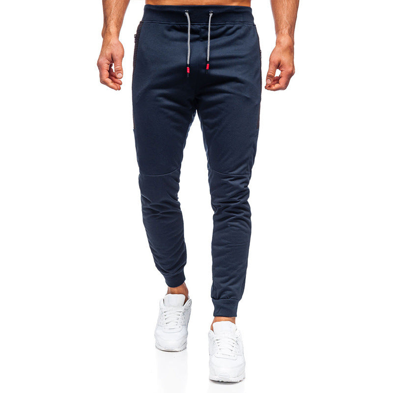 Herre joggingbukser med praktisk elastisk talje og stilfulde kontrastdetaljer Stilla