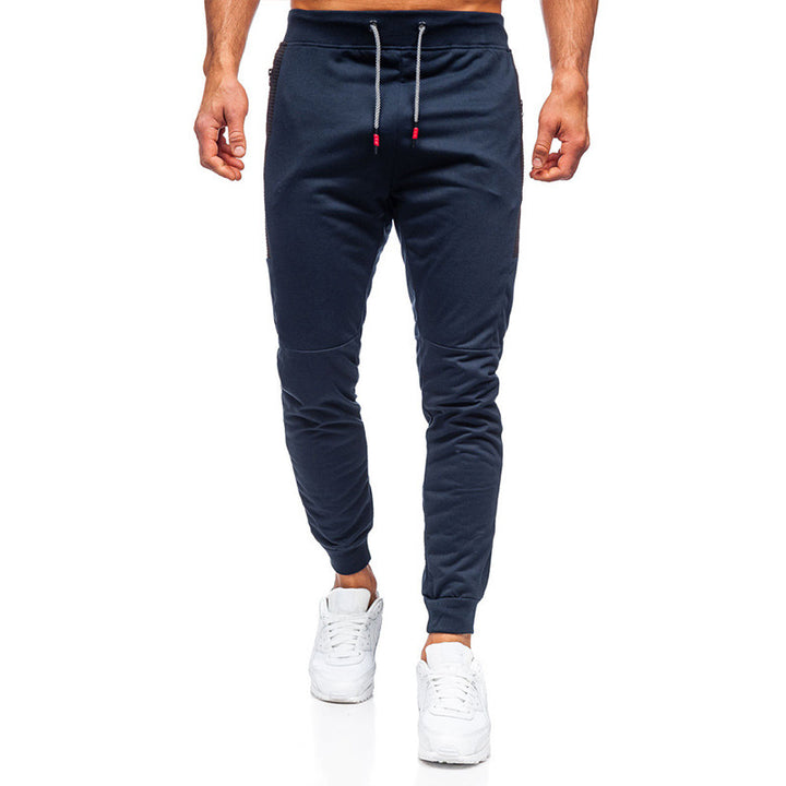 Herre joggingbukser med praktisk elastisk talje og stilfulde kontrastdetaljer Stilla