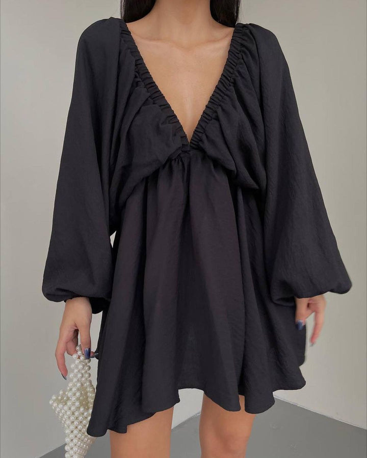 Dame sommerkjole med off-shoulder-design Stilla