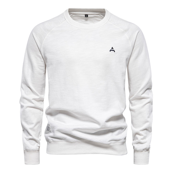 Herren sweatshirt med tidløst design og behagelig pasform Stilla