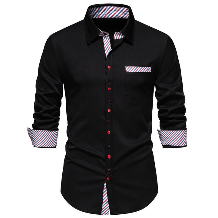 Herrer Stilfuld Button-Up Dress Shirt Stilla