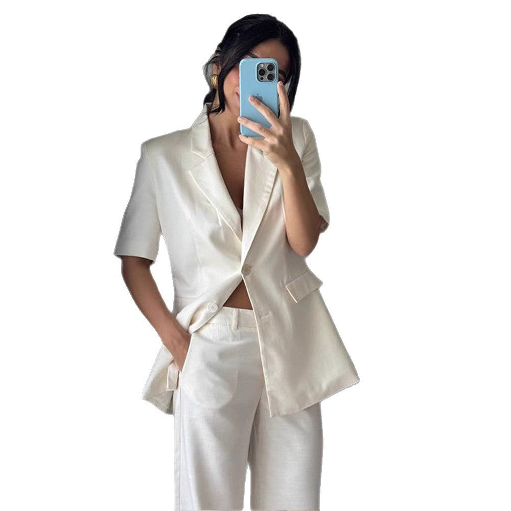 Dame Business Blazer i afslappet snit Stilla